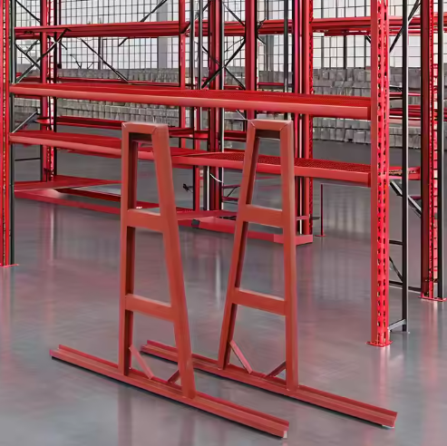 A-frame storage rack