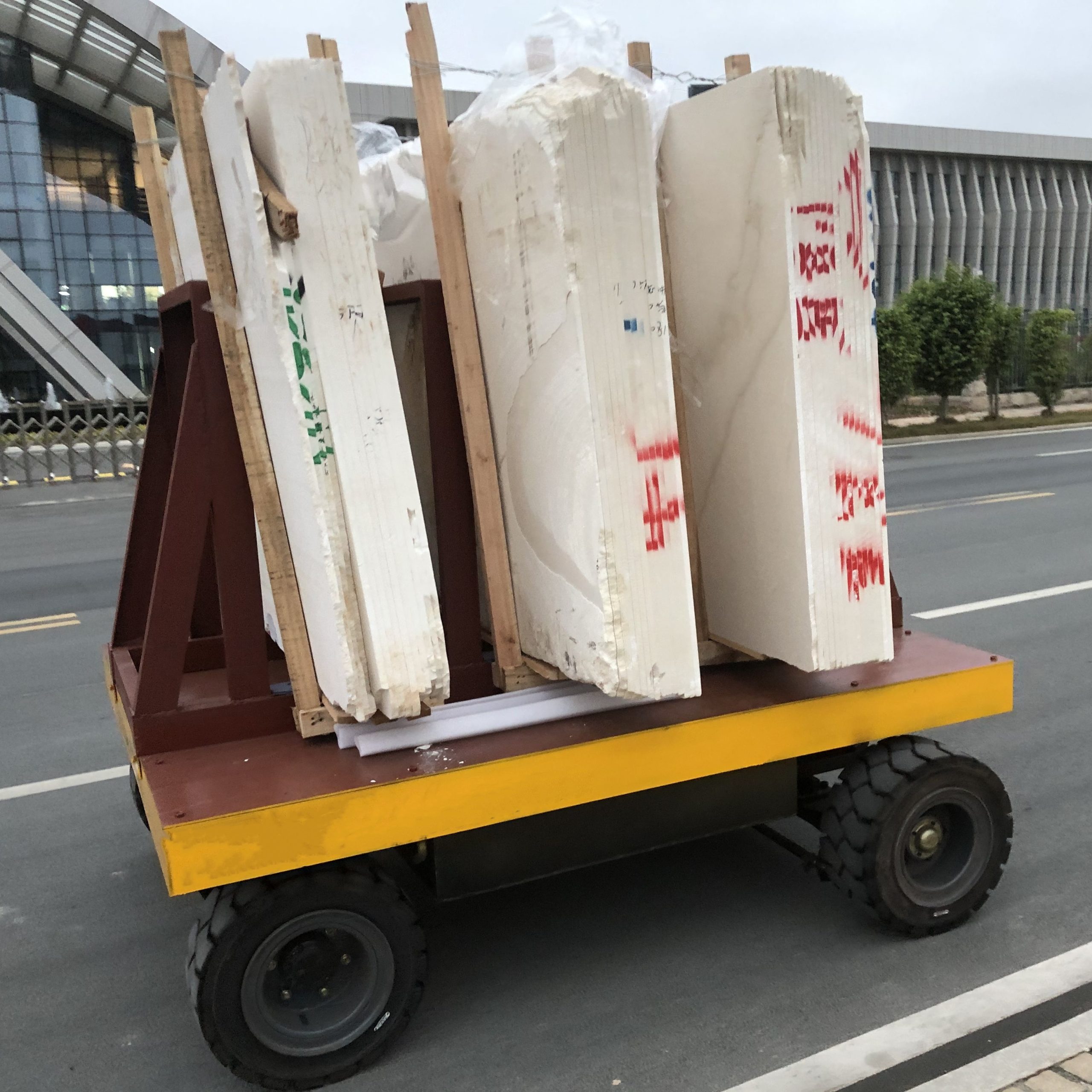 bundle transport cart for slab