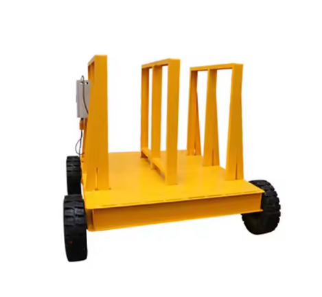 China Professional Manufacture Yellow Customized Transport Cart 10T C for Moving Bundle Slabs