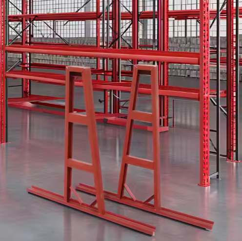 A-frame storage rack